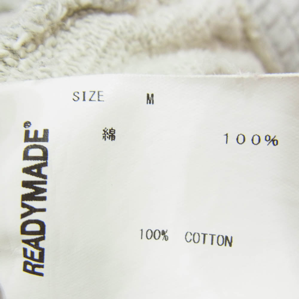 READY MADE レディメイド RE-CO-GR-00-00-198 SWEAT PANTS ロゴ刺繍 スウェット パンツ グレー系 M【中古】