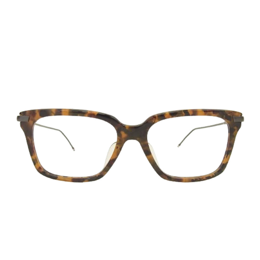 THOM BROWNE トムブラウン TB-701 B-TKT-BLK ウェリントン メガネ ブラウン系 53□17-150【中古】