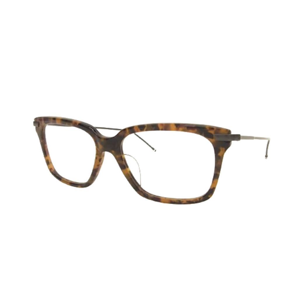 THOM BROWNE トムブラウン TB-701 B-TKT-BLK ウェリントン メガネ ブラウン系 53□17-150【中古】