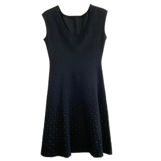 LOUIS VUITTON ルイ・ヴィトン RW141W F5KD03OEK ノースリーブ ワンピース ブラック系 ダークネイビー系【中古】