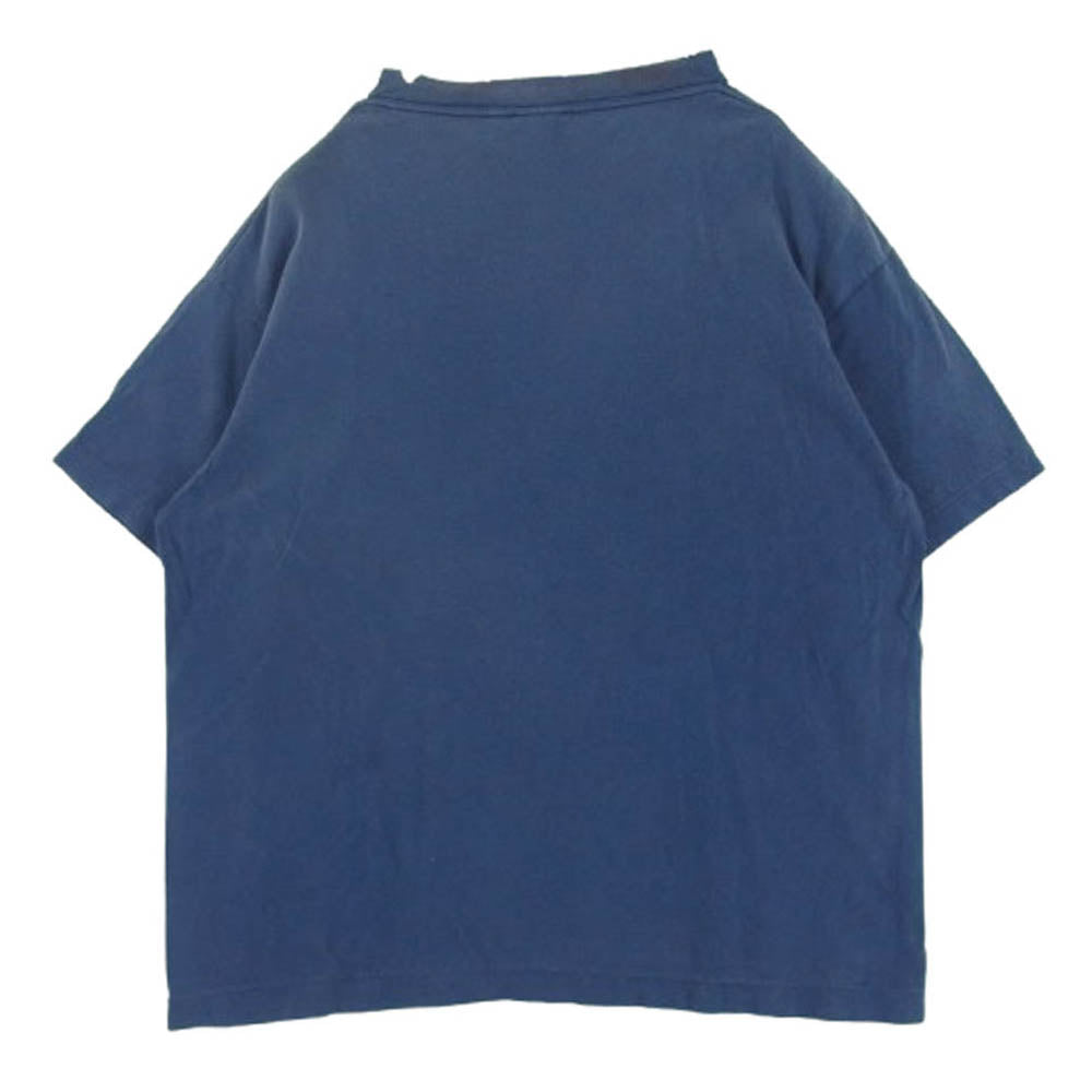 SAINT MICHAEL セントマイケル 25SS SM-HR3-0000-C07 攻殻機動隊 GS_SS TEE GST IN THE S ゴースト イン ザ シェル ショート スリーブ 半袖 Tシャツ ネイビー系 M【美品】【中古】