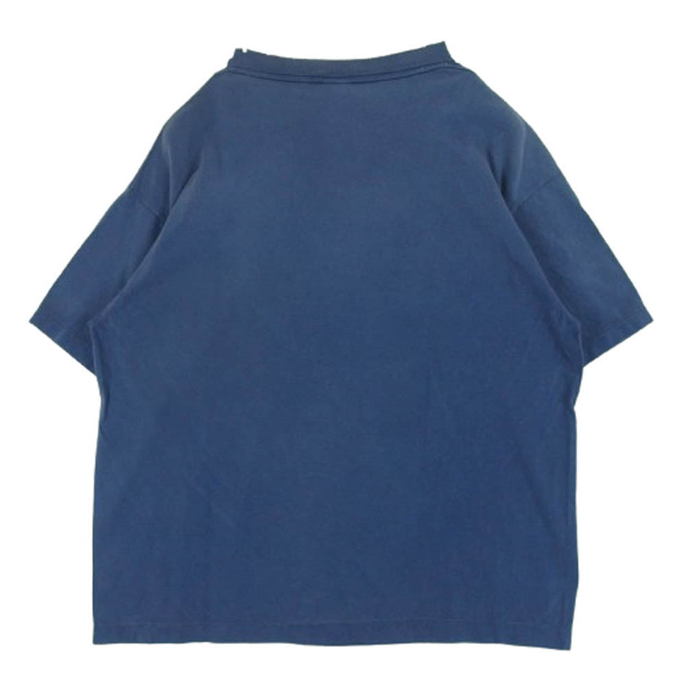 SAINT MICHAEL セントマイケル 25SS SM-HR3-0000-C07 攻殻機動隊 GS_SS TEE GST IN THE S ゴースト イン ザ シェル  ショート スリーブ 半袖 Tシャツ ネイビー系 L【美品】【中古】