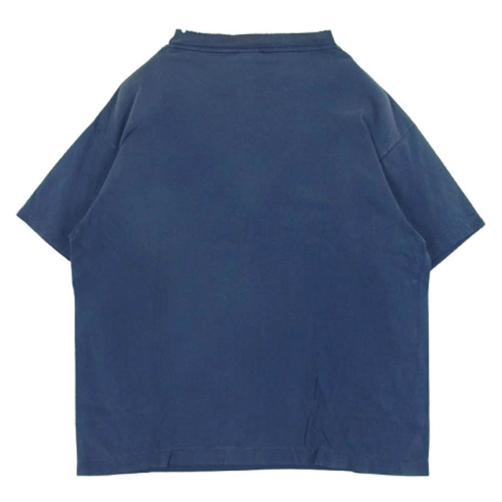 SAINT MICHAEL セントマイケル 25SS SM-HR3-0000-C07 攻殻機動隊 GS_SS TEE GST IN THE S ゴースト イン ザ シェル ショート スリーブ 半袖 Tシャツ ネイビー系 M【極上美品】【中古】