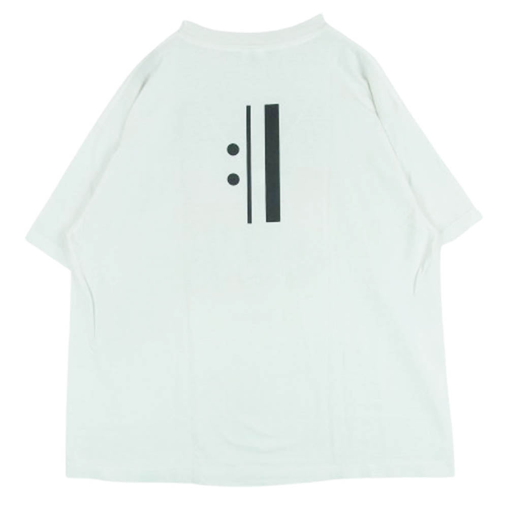 SAINT MICHAEL セントマイケル 25SS SM-HR8-0000-C13 EVANGELION EV SS TEE エヴァンゲリオン カットソー ロング スリーブ Tシャツ ホワイト系 XL【極上美品】【中古】