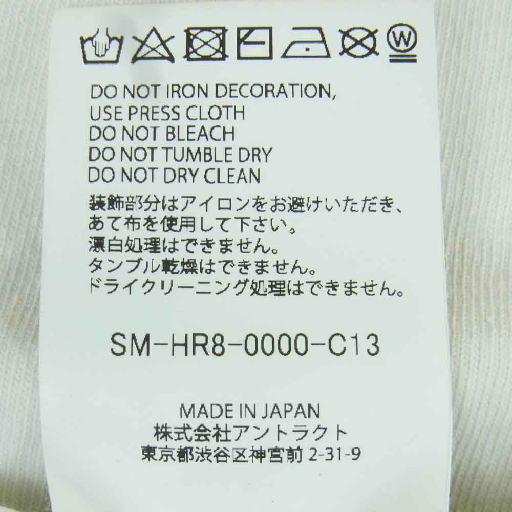 SAINT MICHAEL セントマイケル 25SS SM-HR8-0000-C13 EVANGELION EV SS TEE エヴァンゲリオン カットソー ロング スリーブ Tシャツ ホワイト系 XL【極上美品】【中古】