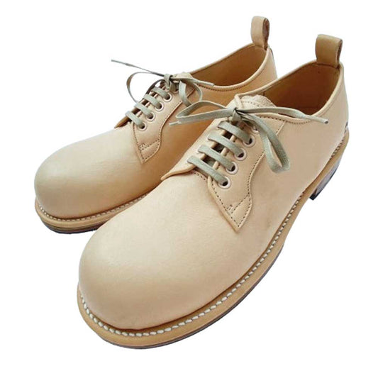 キッズラブゲイト WALT 3 ミリタリー ミッキー ヌメ革 ブーツ ベージュ系 8【美品】【中古】