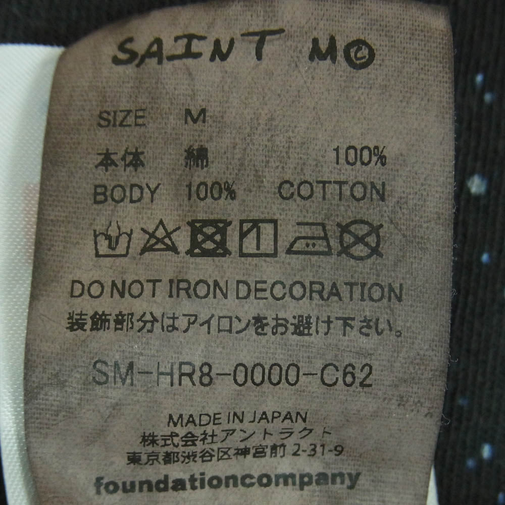 SAINT MICHAEL セントマイケル 25SS SM-HR3-0000-C62 STAR WARS SW SS TEE スターウォーズ 半袖 Tシャツ グレー系 M【極上美品】【中古】