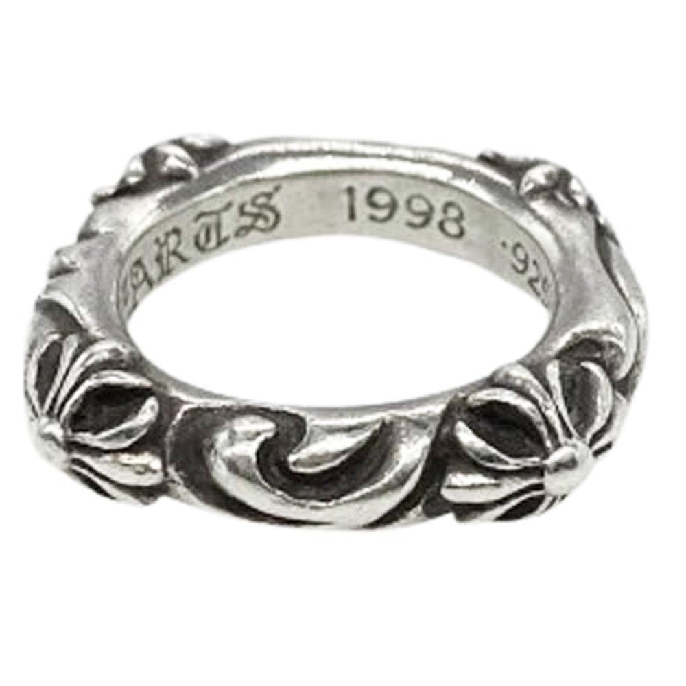 CHROME HEARTS クロムハーツ（原本無） SBT BAND SBT SBT バンドリング シルバー系 10号【中古】