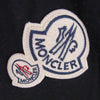 MONCLER モンクレール MAGLIA T-SHIRT ダブル ロゴ ワッペン 半袖 Ｔシャツ ブラック系 M【中古】