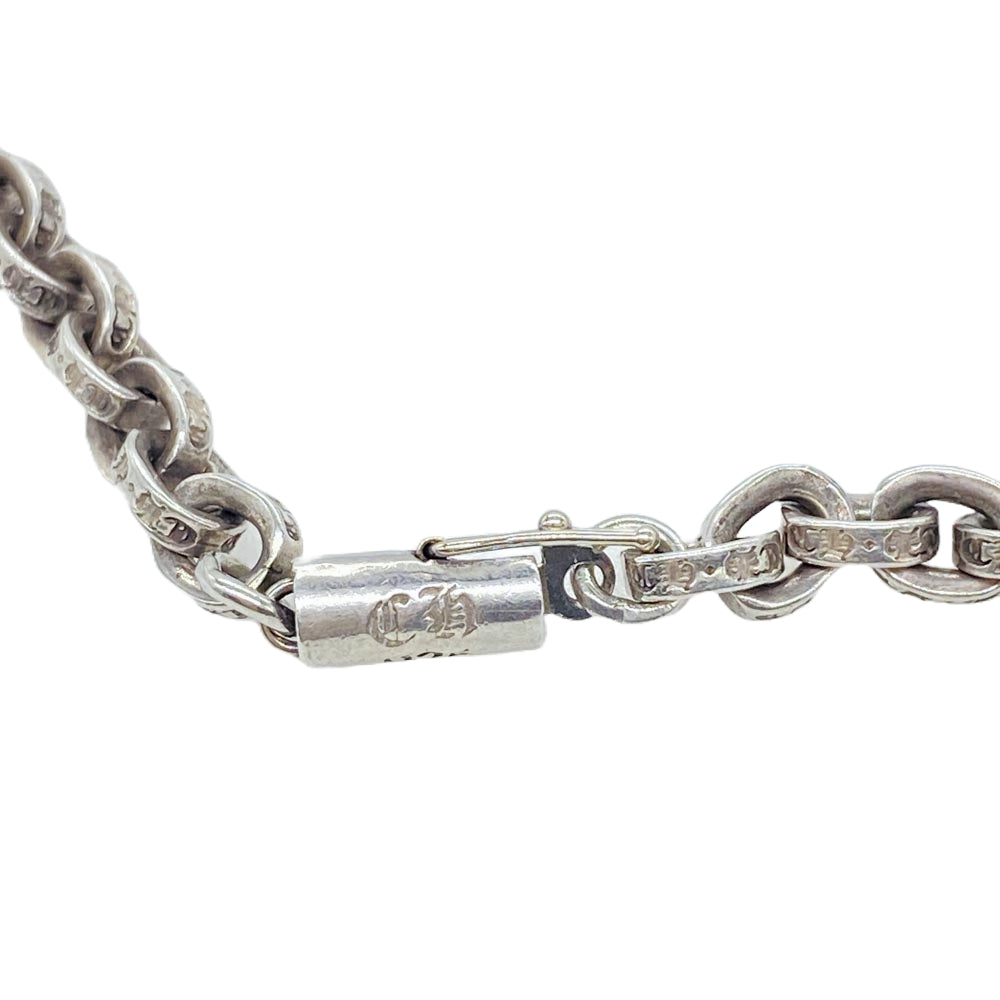 CHROME HEARTS クロムハーツ（原本無） PAPER CHAIN R18 ペーパーチェーン ネックレス 18インチ シルバー系【中古】