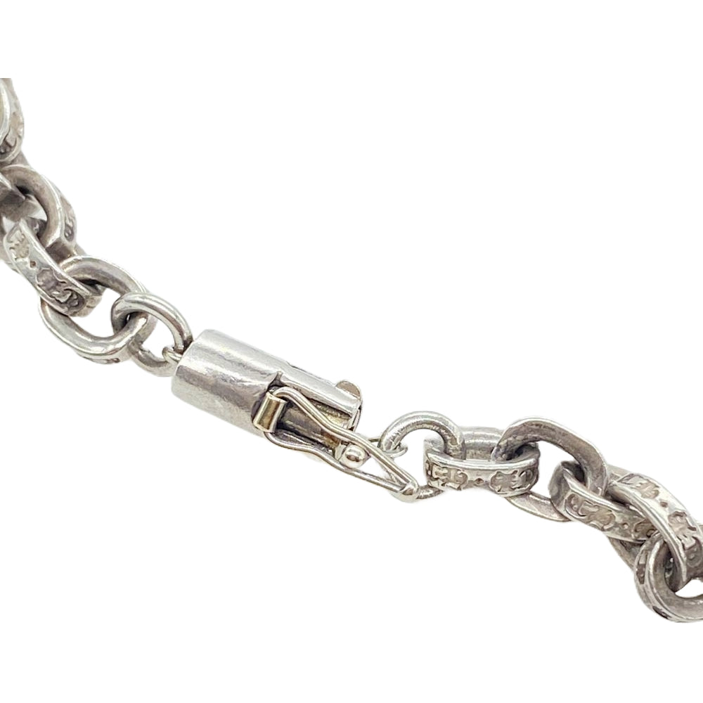 CHROME HEARTS クロムハーツ（原本無） PAPER CHAIN R18 ペーパーチェーン ネックレス 18インチ シルバー系【中古】