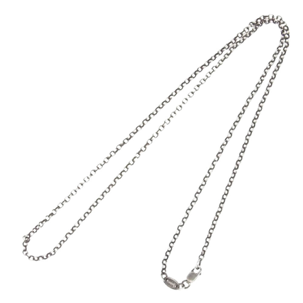CHROME HEARTS クロムハーツ（原本無） NECKCHAIN R20 20inch 20インチ ロール チェーン ネックレス シルバー系【中古】