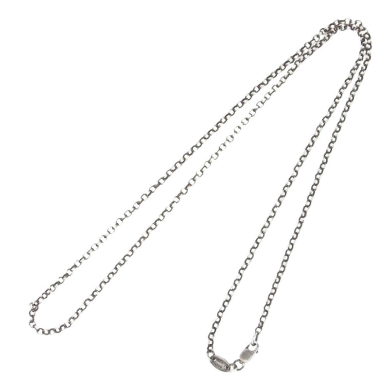 CHROME HEARTS クロムハーツ（原本無） NECKCHAIN R20 20inch 20インチ ロール チェーン ネックレス シルバー系【中古】