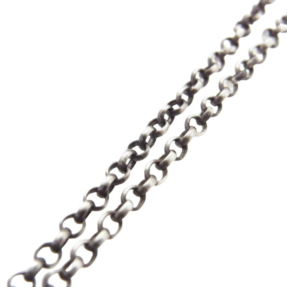 CHROME HEARTS クロムハーツ（原本無） NECKCHAIN R20 20inch 20インチ ロール チェーン ネックレス シルバー系【中古】