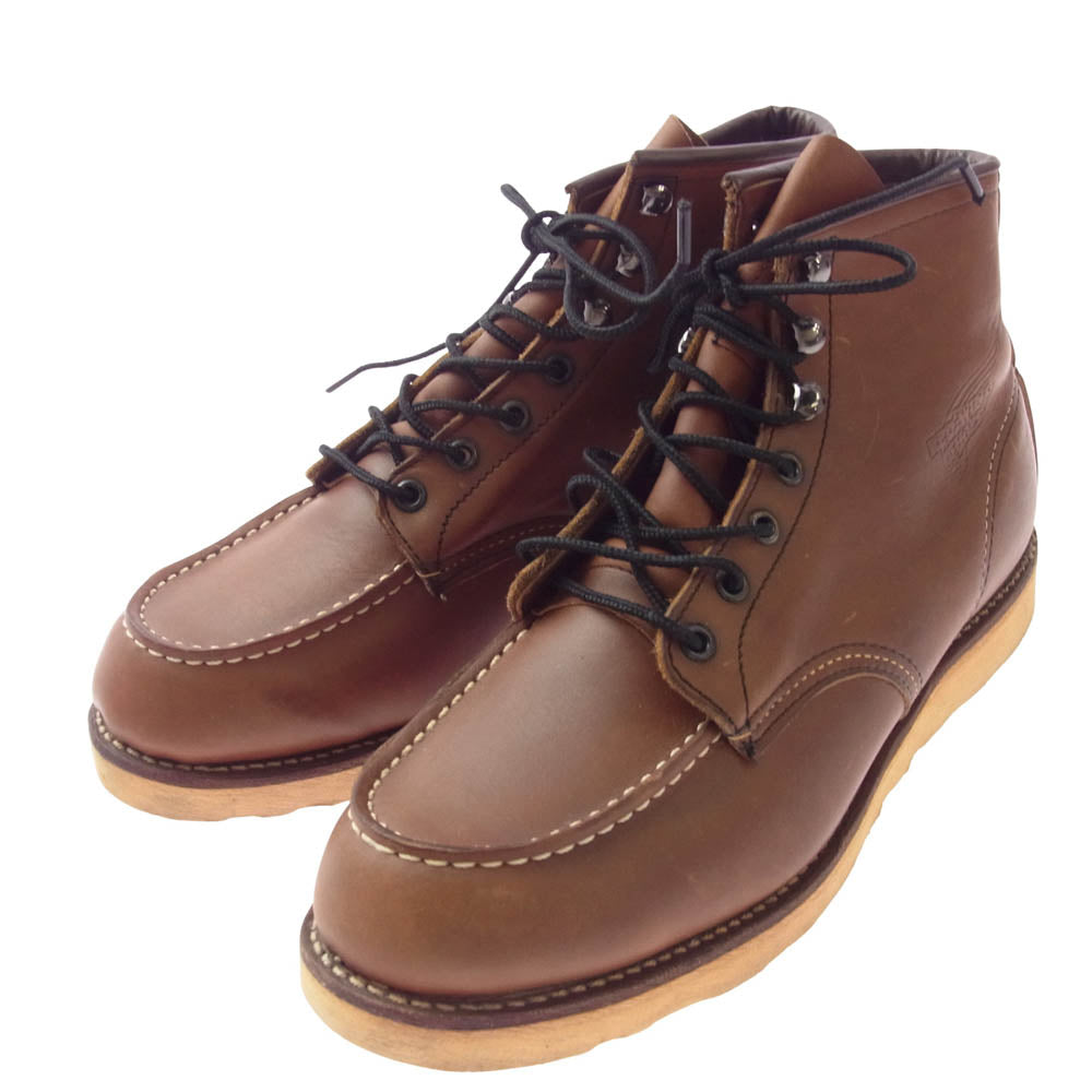 RED WING レッドウィング 875 875 CLASSIC MOC IRISH SETTER クラシック モック アイリッシュ セッター ブーツ ブラウン系 28.5cm【中古】