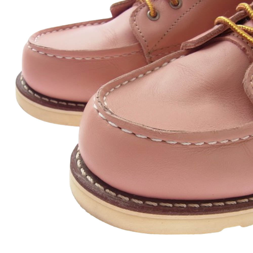 RED WING レッドウィング 3387 Classic Work Moc Toe クラシック モック トゥ ワーク ブーツ ピンク系 22.5cm【中古】
