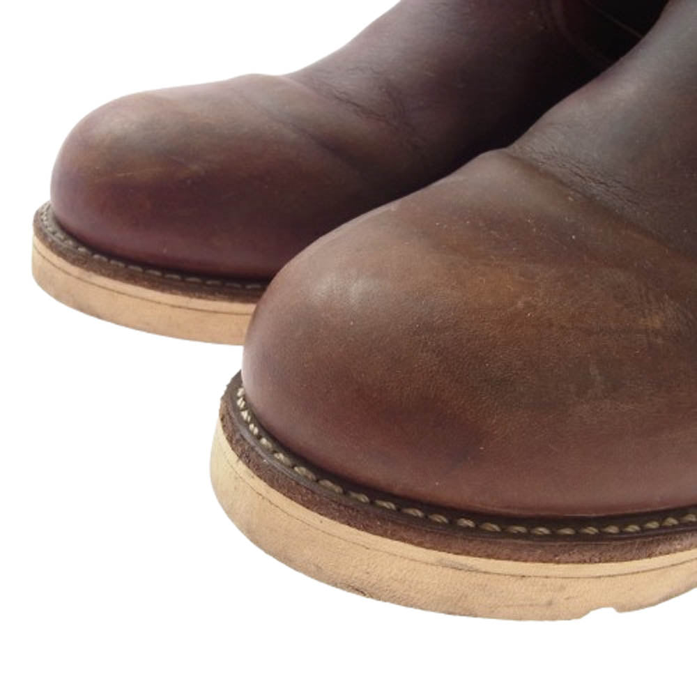 RED WING レッドウィング 2971 刺繍羽根タグ エンジニア ブーツ ブラウン系 9D【中古】