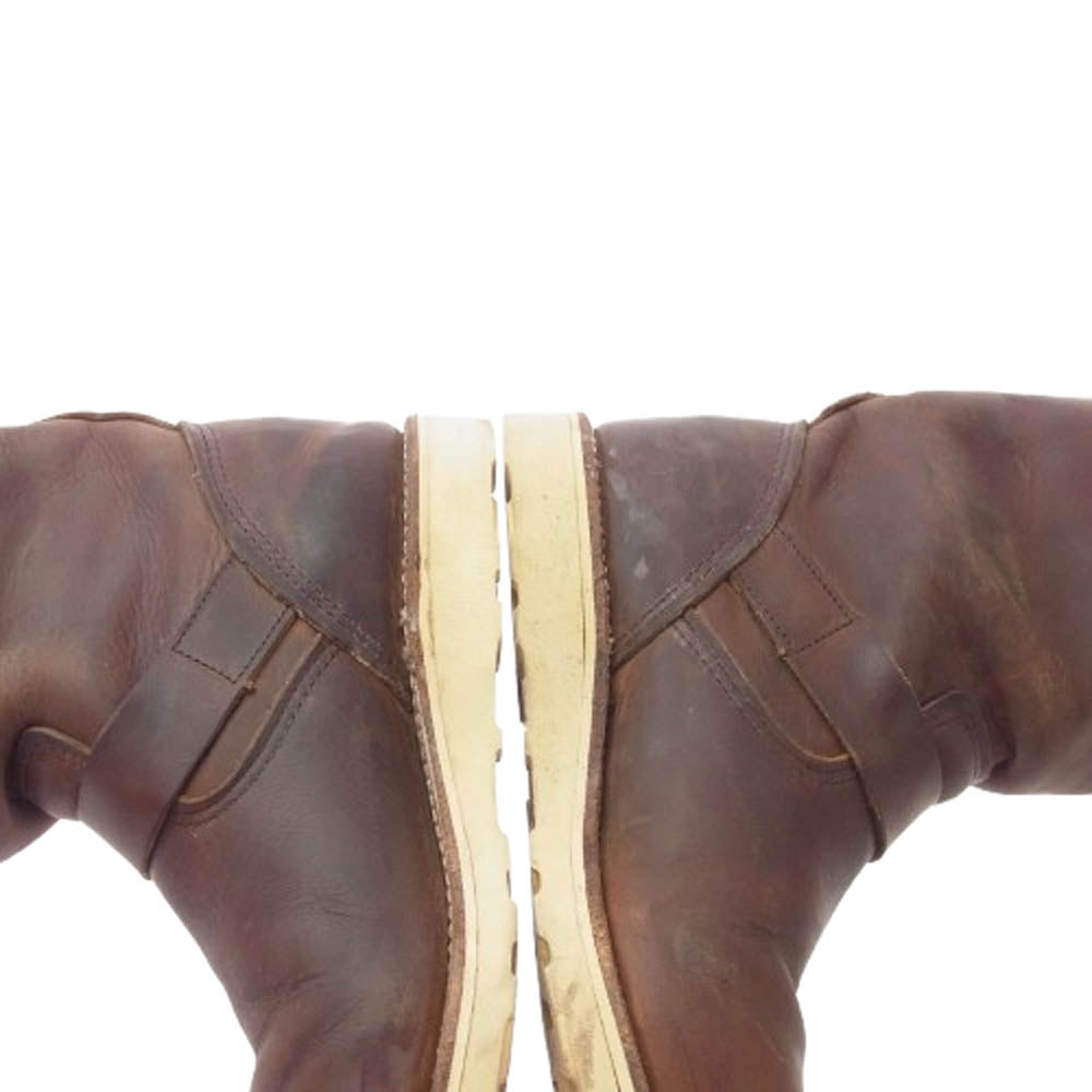 RED WING レッドウィング 2971 刺繍羽根タグ エンジニア ブーツ ブラウン系 9D【中古】
