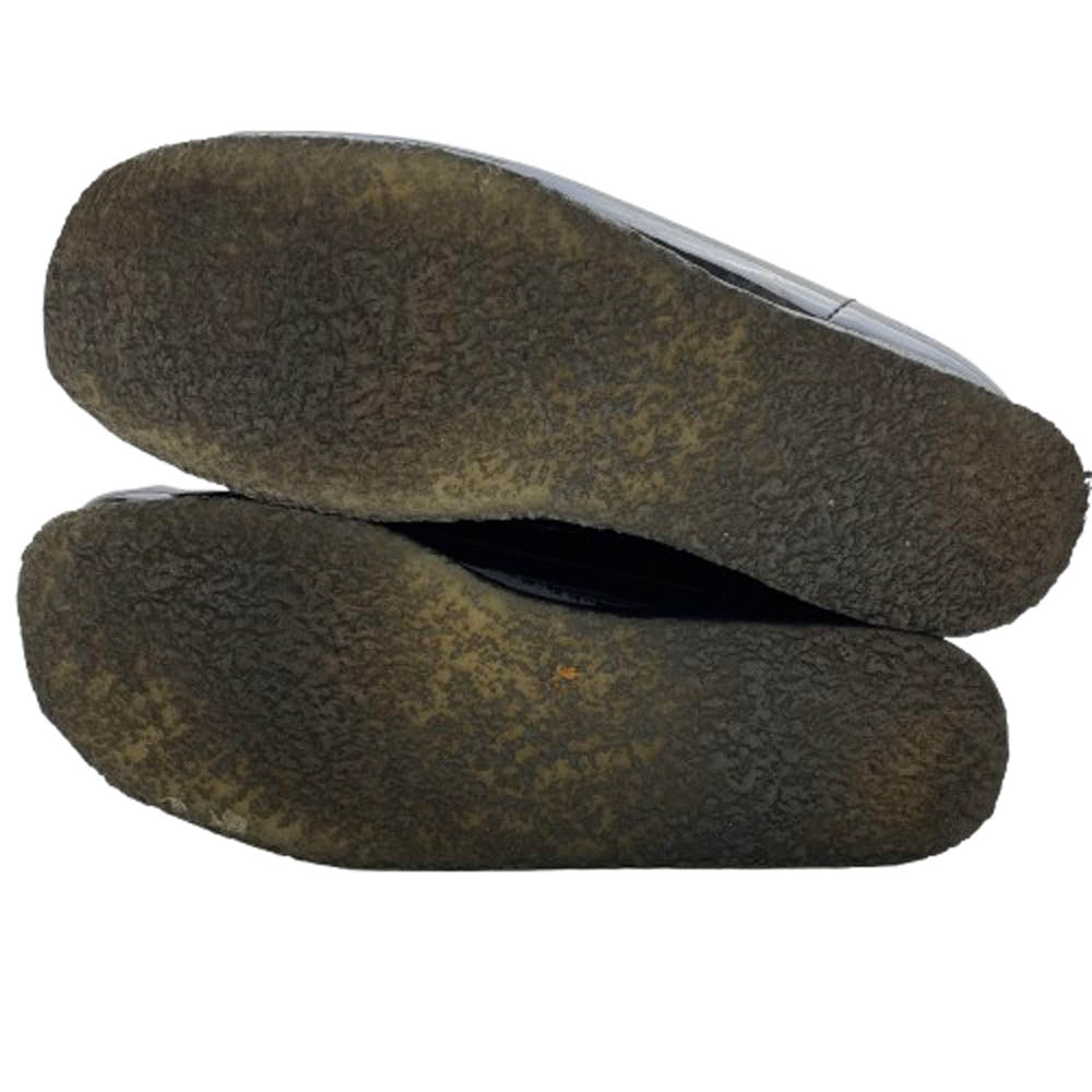 Supreme シュプリーム 24SS Patent Leather Wallabee パテントレザー ワラビー シューズ ブラック系 40【中古】