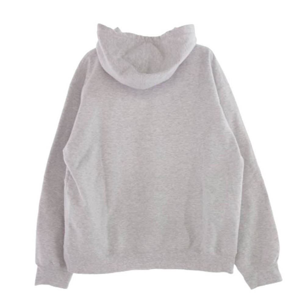 Supreme シュプリーム Small Box Hooded Sweatshirt スモール ボックスロゴ フーデッド スウェットシャツ プルオーバーパーカー グレー系 L【中古】