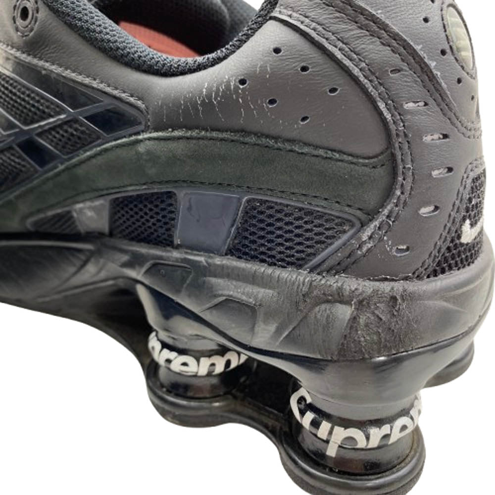 Supreme シュプリーム DN1615-001 【フェイクバスターズ鑑定済】 × NIKE ナイキ Shox Ride 2 ショックス ライド 2 ローカットスニーカー ブラック系 27cm【中古】