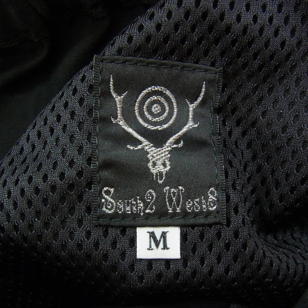 South2 West8 サウスツーウェストエイト Belted Utility Pant Ripstop ベルテッド ユーティリティ リップストップ パンツ ブラック系 M【中古】