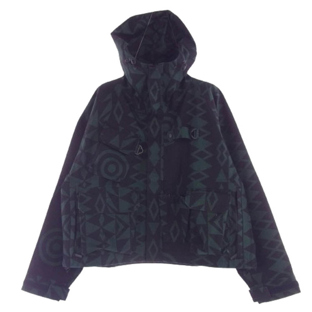 South2 West8 サウスツーウェストエイト RIVER TREK JACKET 3 LAYER リバー トレック ジャケット 3レイヤー マウンテンパーカ ブラック系 グリーン系 M【中古】