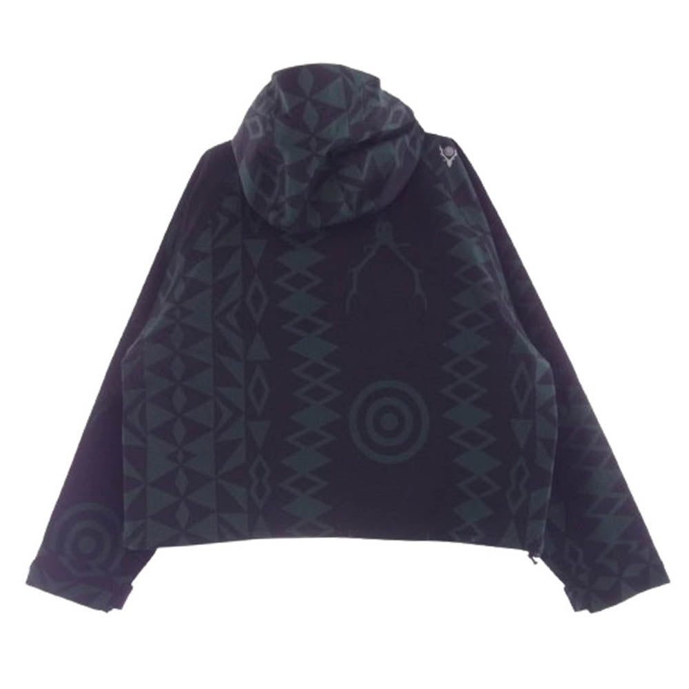 South2 West8 サウスツーウェストエイト RIVER TREK JACKET 3 LAYER リバー トレック ジャケット 3レイヤー マウンテンパーカ ブラック系 グリーン系 M【中古】