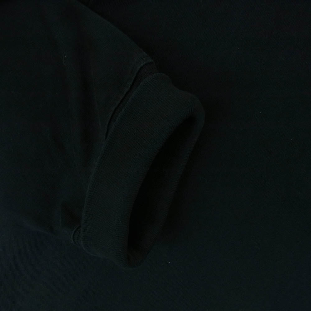 Paul Smith ポール・スミス レインボーゼブラ パッチ ハイネック タートルネック 長袖 カットソー ブラック系 L【中古】