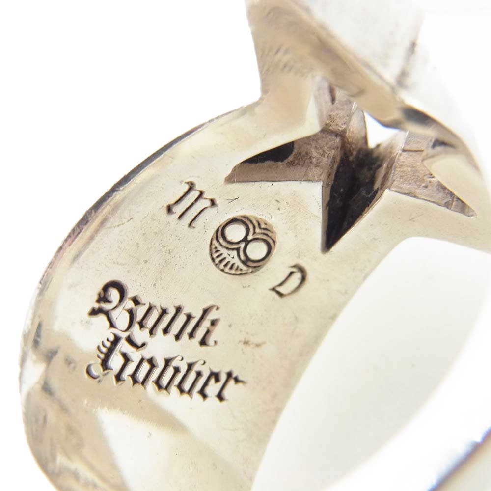 BANKROBBER バンクロバー MAGICALDESIGN マジカルデザイン STAR BRIGHT RING スターブライトリング シルバー950 シルバー系 21.5号【中古】