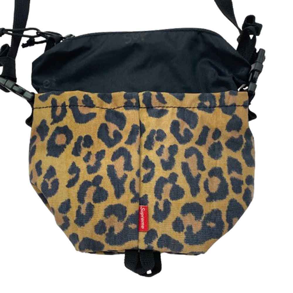 Supreme シュプリーム 20AW Leopard Neck Pouch レオパード ネックポーチ ショルダー バッグ ブラウン系【中古】