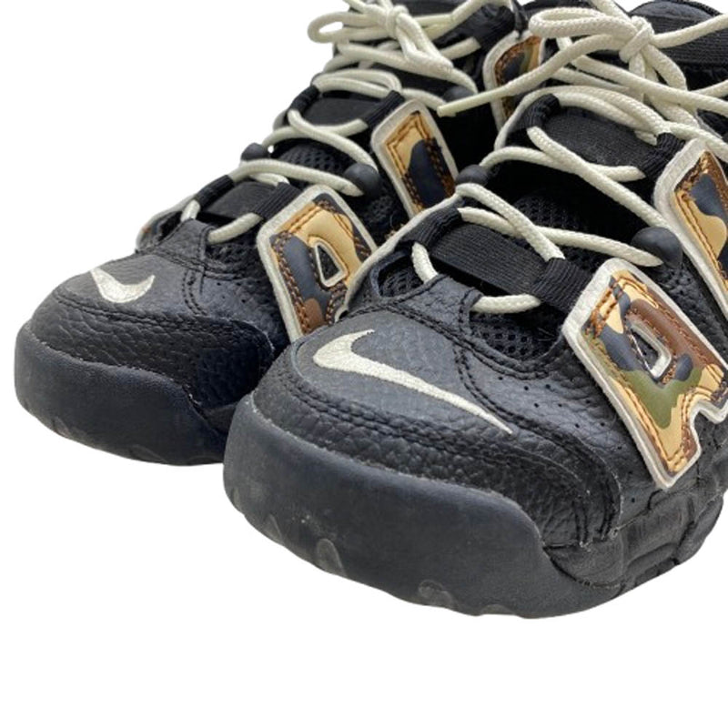 NIKE ナイキ CJ0930-001 AIR MORE UPTEMPO GS BLACK CAMO エア