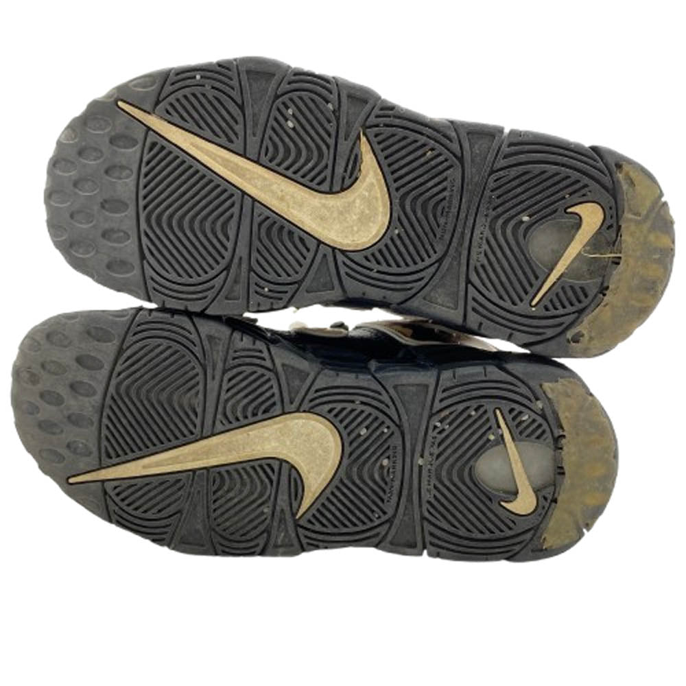 NIKE ナイキ CJ0930-001 AIR MORE UPTEMPO GS BLACK CAMO エア モア アップテンポ カモ スニーカー ブラック系 23.5cm【中古】