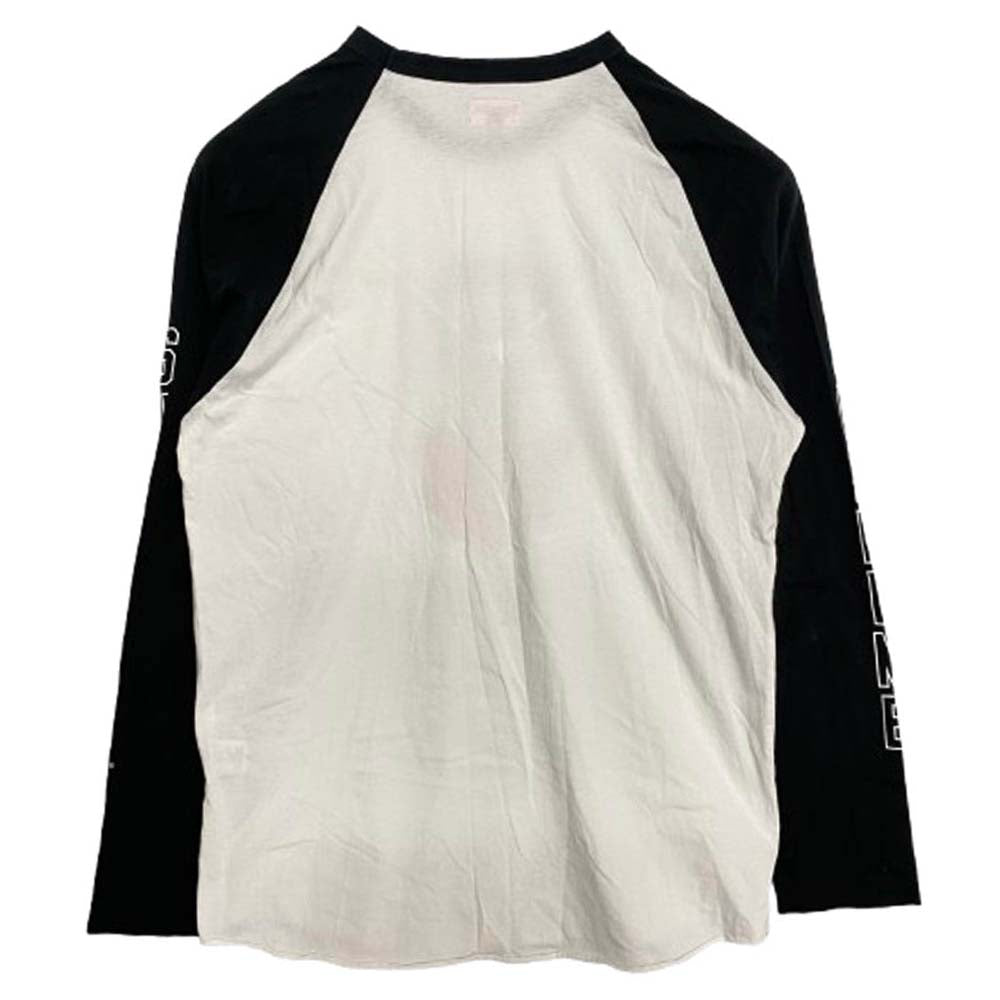 Supreme シュプリーム 16SS Betty Boop Raglan ベティ ブープ ラグラン ロングスリーブ カットソー 長袖 Tシャツ ロンT ホワイト系 M【中古】