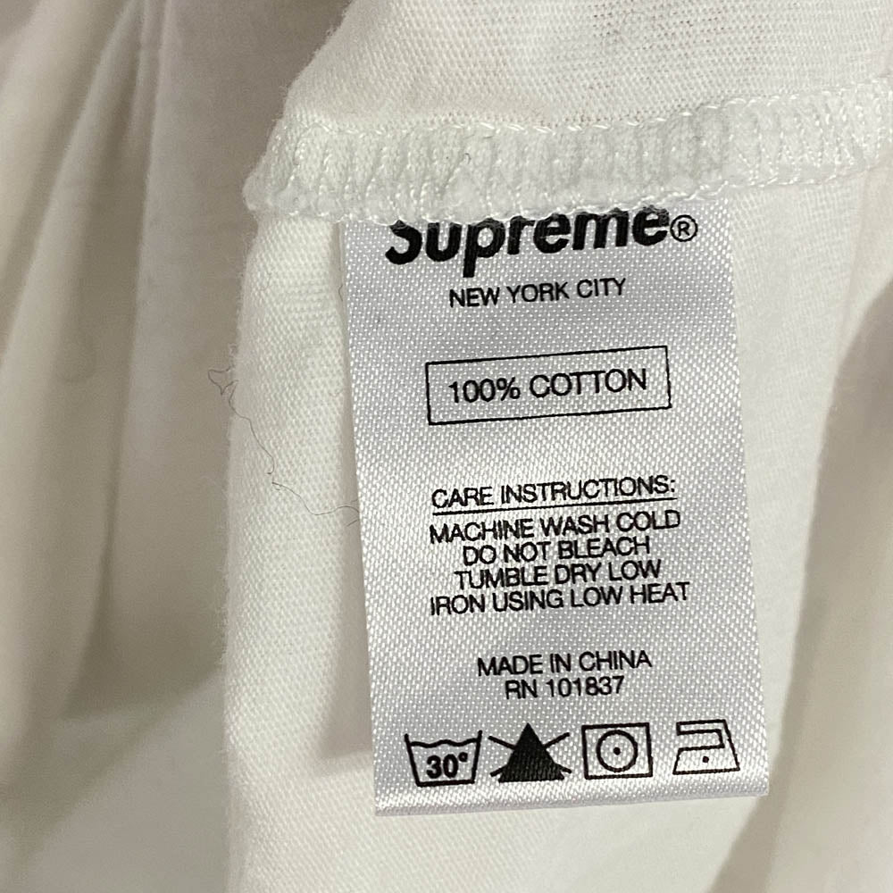 Supreme シュプリーム 16SS Betty Boop Raglan ベティ ブープ ラグラン ロングスリーブ カットソー 長袖 Tシャツ ロンT ホワイト系 M【中古】