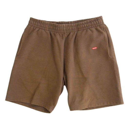 Supreme シュプリーム 22SS SMALL BOX LOGO SWEAT SHORT スモール ボックス スウェット ショート パンツ ブラウン系 M【中古】