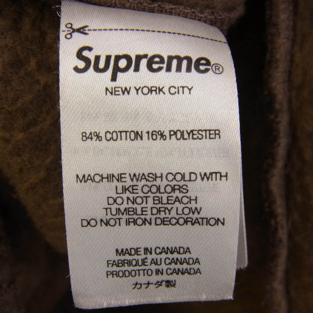 Supreme シュプリーム 22SS SMALL BOX LOGO SWEAT SHORT スモール ボックス スウェット ショート パンツ ブラウン系 M【中古】