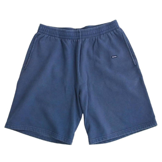 Supreme シュプリーム 24SS Overdyed Small Box Sweatshort オーバーダイ スモール ボックス スウェット ショート パンツ ブルー系 M【中古】