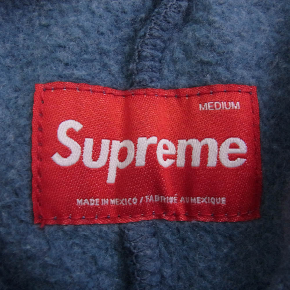 Supreme シュプリーム 24SS Overdyed Small Box Sweatshort オーバーダイ スモール ボックス スウェット ショート パンツ ブルー系 M【中古】