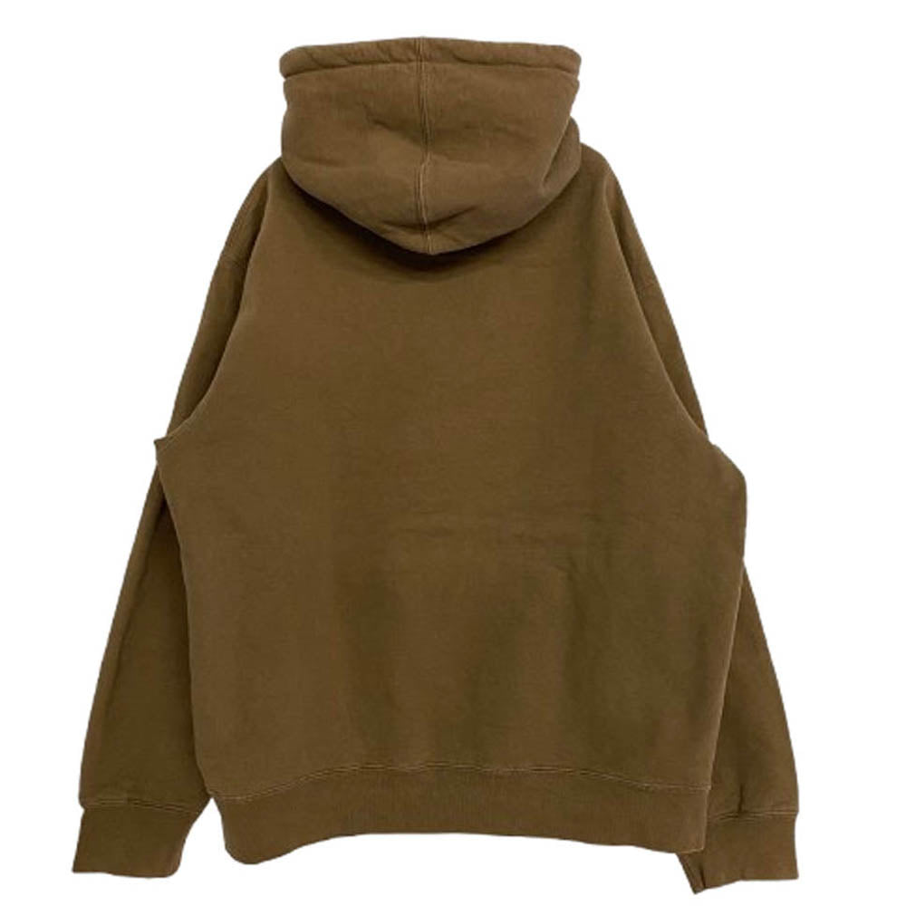 Supreme シュプリーム 22SS SMALL BOX LOGO SWEAT SHIRT スモールボックス フーディ スウェット パーカー ブラウン系 L【中古】