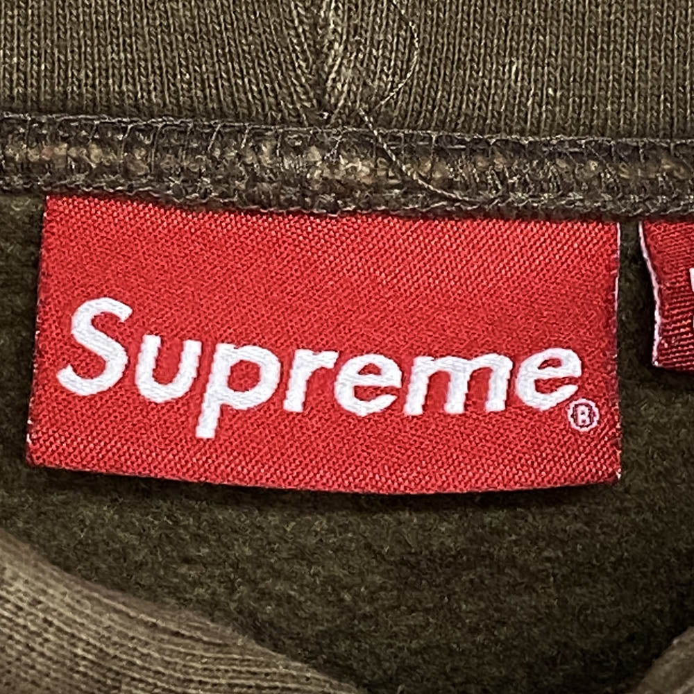 Supreme シュプリーム 22SS SMALL BOX LOGO SWEAT SHIRT スモールボックス フーディ スウェット パーカー ブラウン系 L【中古】