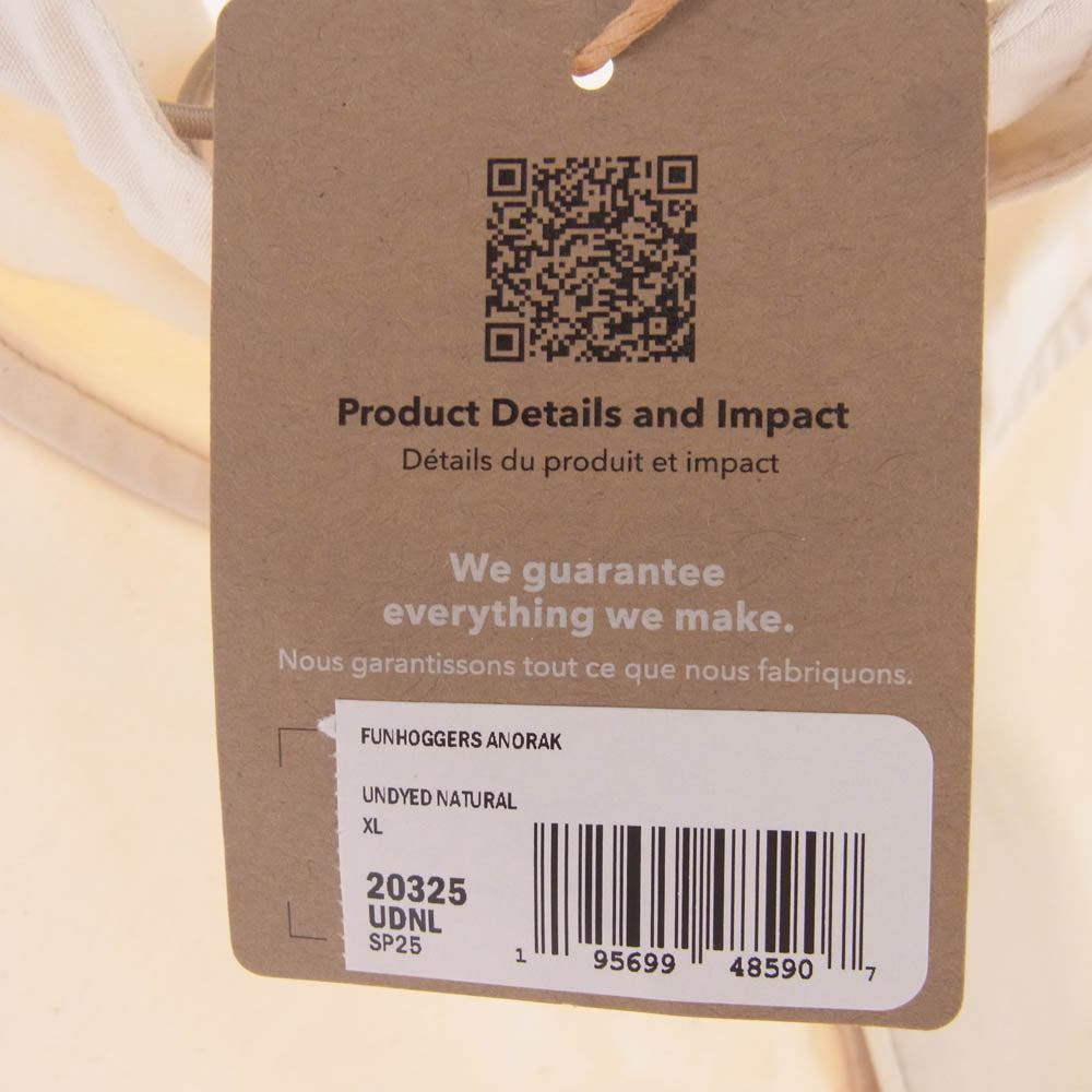 patagonia パタゴニア 25SS 20325 FUNHOGGERS ANORAK ファンホッガーズ アノラック ジャケット ベージュ系 XL【中古】