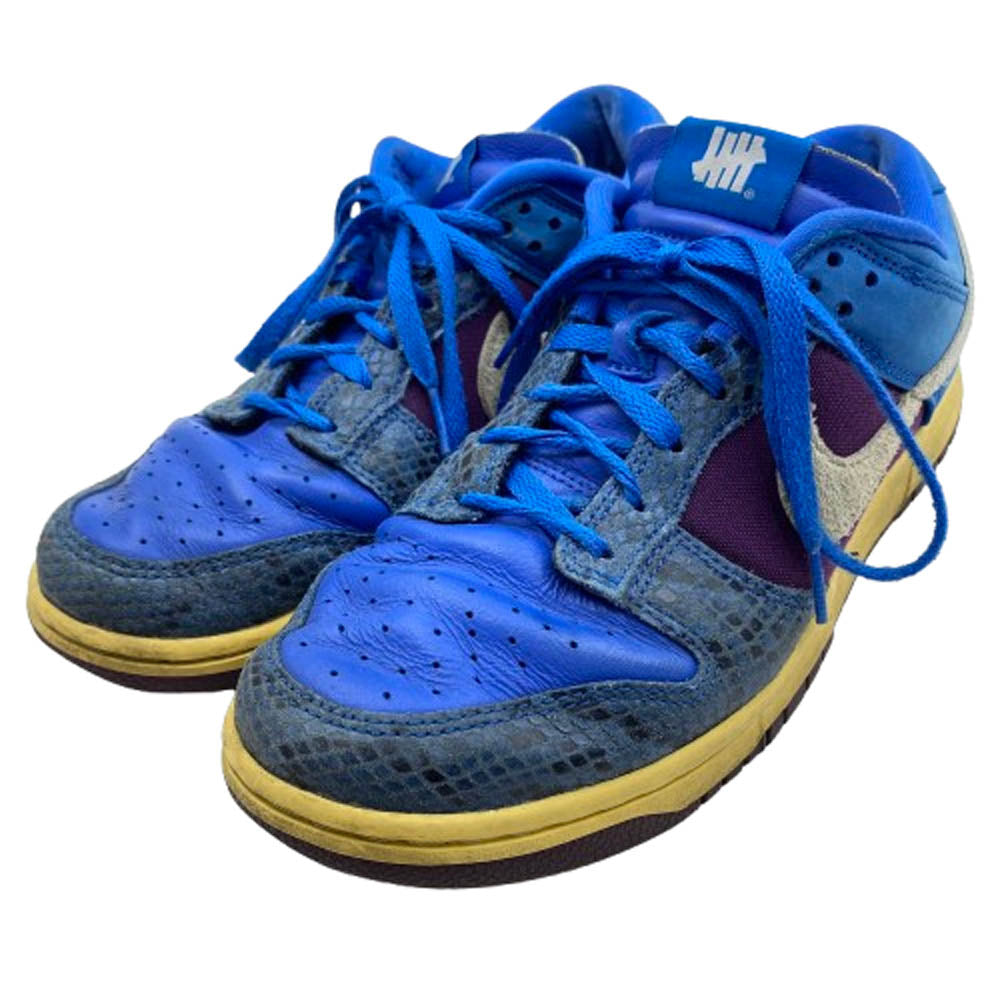NIKE ナイキ DH6508-400 × UNDEFEATED Dunk Low SP Royal アンディフィーテッド ダンク ロー SP スニーカー ブルー系 27cm【中古】