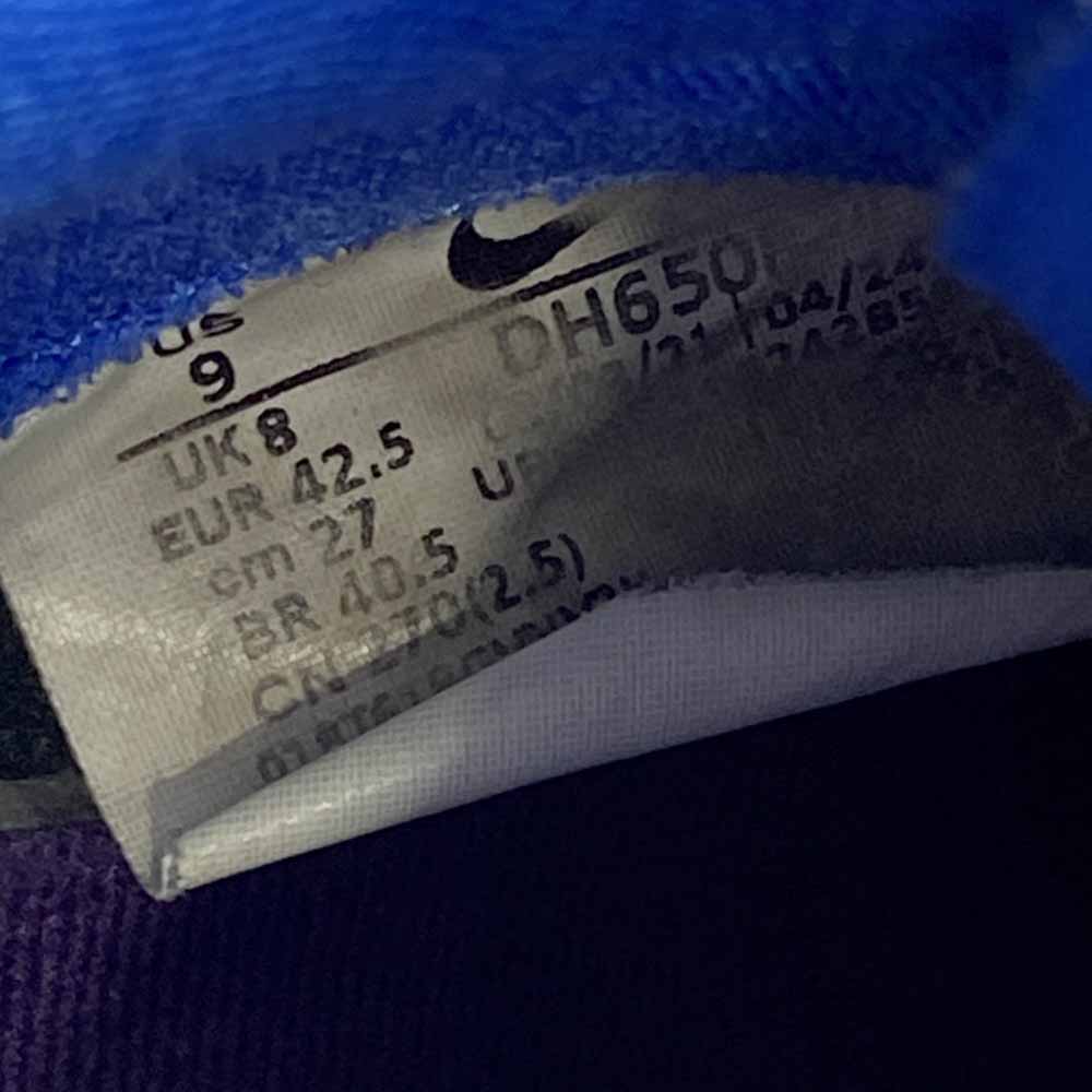 NIKE ナイキ DH6508-400 × UNDEFEATED Dunk Low SP Royal アンディフィーテッド ダンク ロー SP スニーカー ブルー系 27cm【中古】