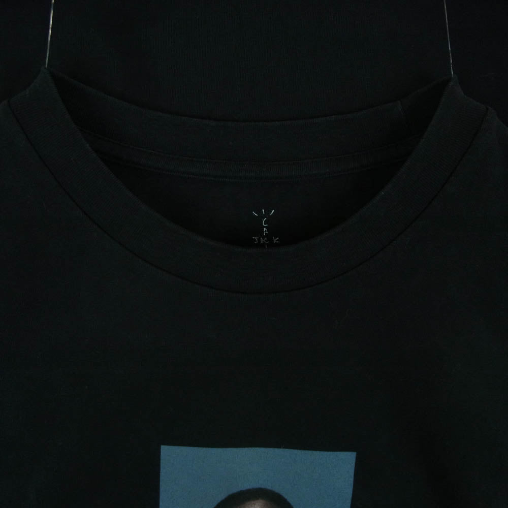 カクタスジャック Travis Scott トラヴィス スコット Free The Rage Tee IT’S MIAMI 半袖 Tシャツ ブラック系 XXL【中古】