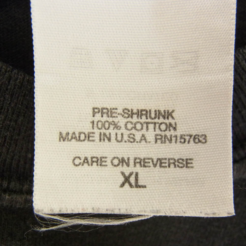 HARLEY DAVIDSON ハーレーダビッドソン ヴィンテージ 00s USA製 Hanes ボディ ドラゴン プリント 半袖 Tシャツ ブラック系 XL【中古】