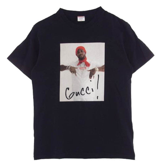 Supreme シュプリーム 16AW Gucci Mane Tee グッチ メイン 半袖 Tシャツ ブラック系 M【中古】