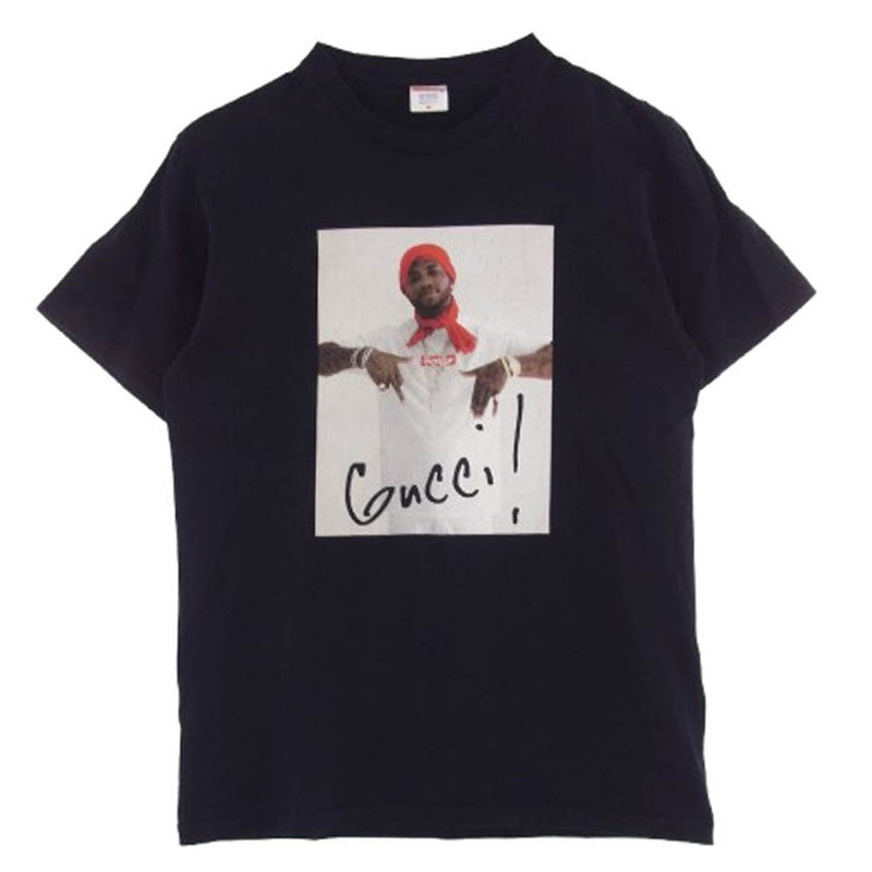 Supreme シュプリーム 16AW Gucci Mane Tee グッチ メイン 半袖 Tシャツ ブラック系 M【中古】