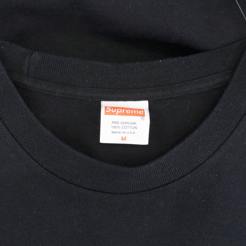 Supreme シュプリーム 16AW Gucci Mane Tee グッチ メイン 半袖 Tシャツ ブラック系 M【中古】