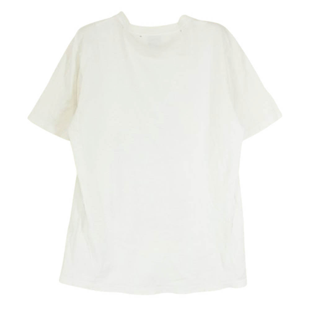 NUMBER(N)INE ナンバーナイン 05年製 WORLD TOUR 2005 ハイスト期 ダメージ加工 Tシャツ ホワイト系 2【中古】